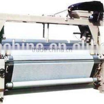 190Single pump 2-nozzle Plain shedding water jet loom with Electronic weft feeder for sale