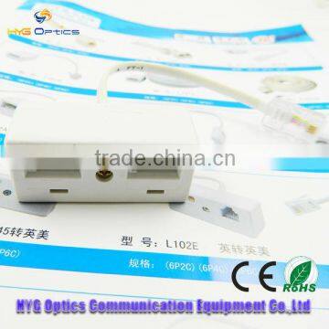 RJ45 to Dual US BT Socket Secondary Telephone Adapter photo-4