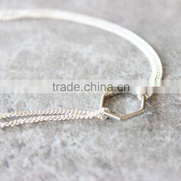 New Stainless Steel Plated Gold Bracelet Jewelry Design for Girls photo-2