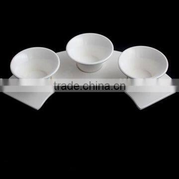 100% Mealmine A5 Top Food Grade French Bull Plastic Melamine Fine China Dinnerware With Own Design photo-1