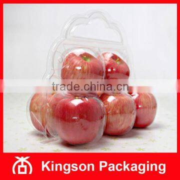 Portable Clear Plastic Box for Fresh Apple Fruit