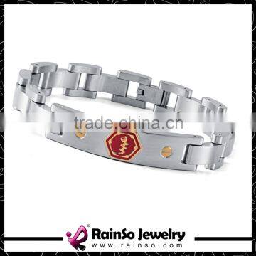 Rainso ID Bracelet Stainless Steel Jewelry Factory 2015