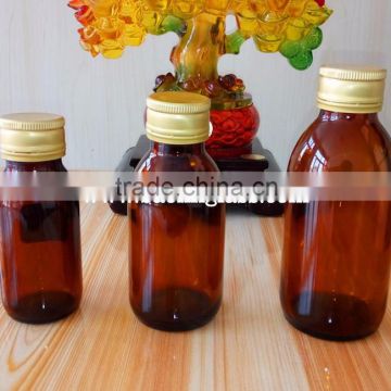 150ml brown sirup glass jars