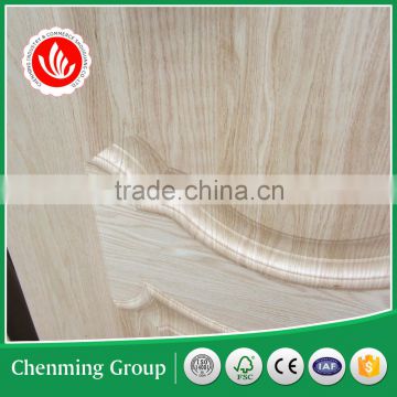 wood veneered mdf molded door skin