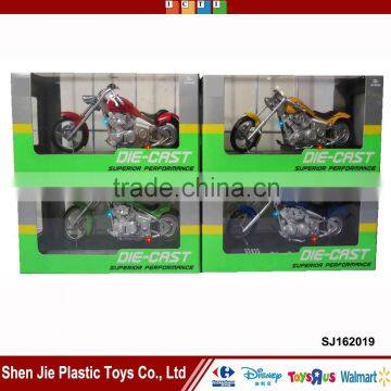 Hot sell 1:18 scale die cast metal motorcycle model with music/light