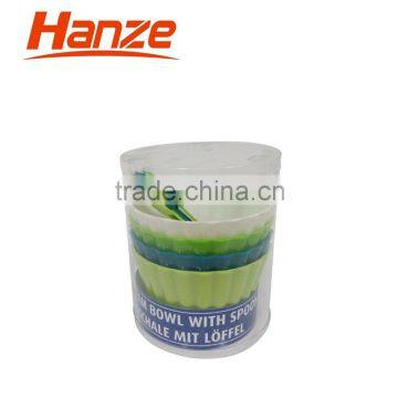 Food Grade Plastic PP Ice Cream Bowl With Spoon photo-3