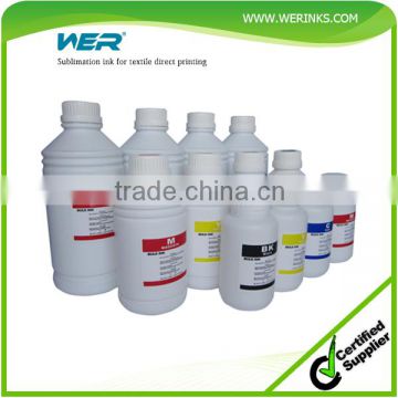 Sublimation ink for textile direct printing