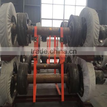 passenger wheelset for railway