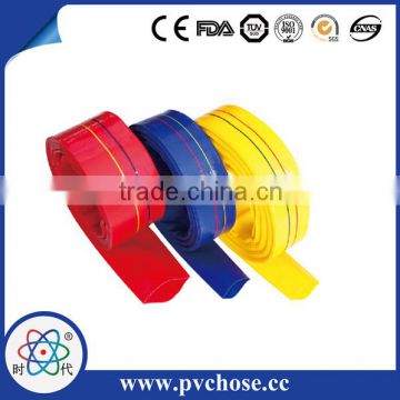 durable pvc layflat flexible hose for water