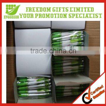 Promotional Logo Customized Plastic Banner Pens