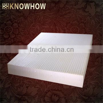 100% High Quality Mattress Natural Latex Foam Sheet Double Pinholes