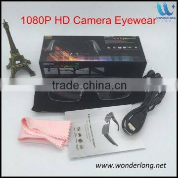 2016 hot selling glasses camera V13 1080P Half frame glasses camera spy camera glasses