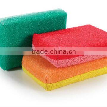 Microfibre soft dish cleaning sponge