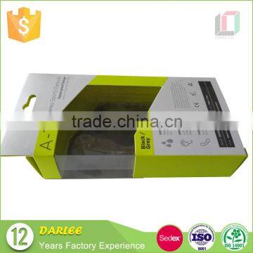 China Embossing Magnetic Closure Reusable Paper Earphone Packaging Box