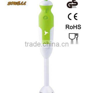 Multi-function 2 speeds plastic and stainless steel hand blender