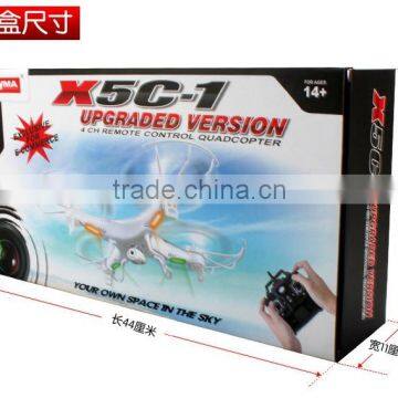 Syma X5C-1 Drone Smallest Color Box RC Helicopter 2.4G 6 Axis RC Quadcopter 2MP Camera Upgraded Version