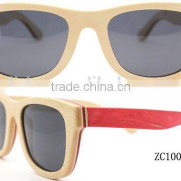 new design hot sell sunglasses wood