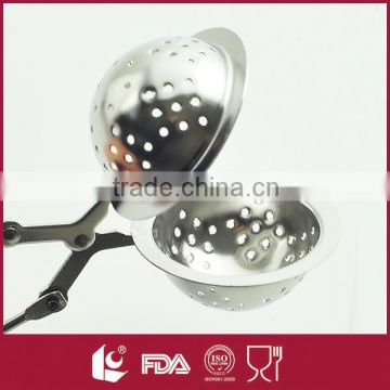 High quality bulk mini stainless steel wire mesh tea infuser