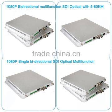 1080P 2 Channel Bi-directional HD-SDI Fiber Optical Transceiver With Bi-directional RS485 With Bi-direcitonal Audio photo-6