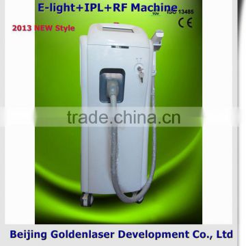 2013 New design E-light+IPL+RF machine tattooing Beauty machine professional bronze machine