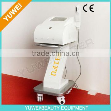 Professional High Frequency Machine YUWEI High Intensity Focused Face Machine For Wrinkles Ultrasound Hifu-2s Face Lift Skin Tightening Machine 4MHZ