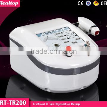 Professional RF system thermagic skin rejuvenation face lifting device fractional RF microneedle machine