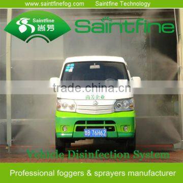 Air Atomizing Type modular disinfection system for vehicles