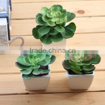 artificial Lotus plant mini artificial Lotus with pot