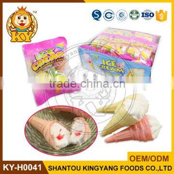 Mini Colorful Ice Cream Shaped Marshmallow Manufacturers