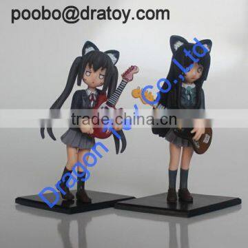 Plastic figurine japanese girl style