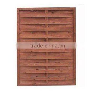 Small & Large Wood Pole Fence Fencing Panels Screen