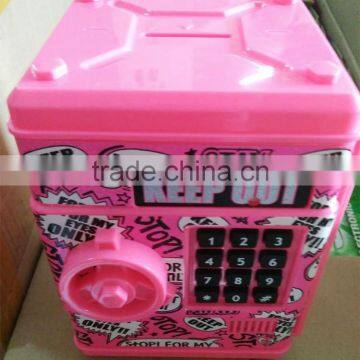 Wholesale in Super Market Digital Safety Money Box with Coin Counter ATM Password Boxes