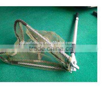 Folding aluminum handle landing net