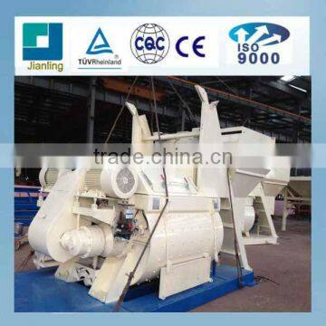 Double Horizontal Shafts Concrete Mixer JS1000
