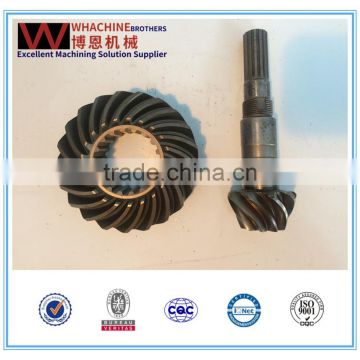 Top Quality screw bevel gear wheel made by whachinebrothers ltd.