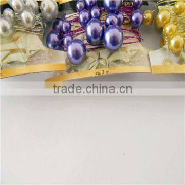 Handmade pearl on reel/pearl beads wire/pearl craft wire