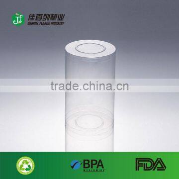 new product empty plastic PVC transparent jar