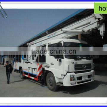 Dongfeng tail-lift truck with top quality,hydraulic platform truck,insulated bucket trucks