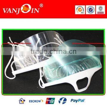 Catering Service Anti-fog Shield Smile Plastic Face Mask photo-3