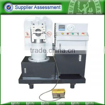 Hydraulic steel wire rope swaging machine