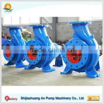 End suction centrifugal water pump with diesel engine