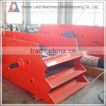 Rock ore double deck screening machine