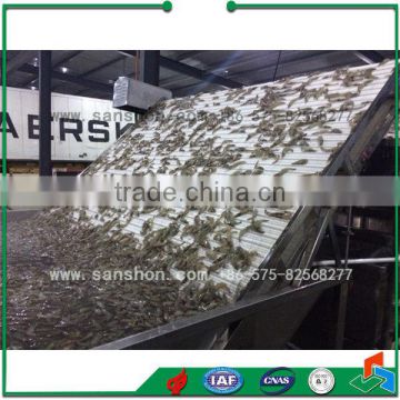 Advanced Sanshon Shrimp Washing and Grading Machine