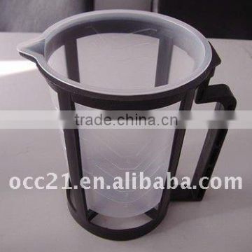 plastic paint mixing cup with holder