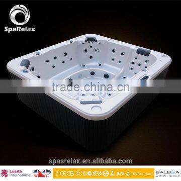 Cheap 8 Adults Outdoor Spa Massage Bathtub Balboa Hot Spa With 2 Lounge Seat(A860) photo-2
