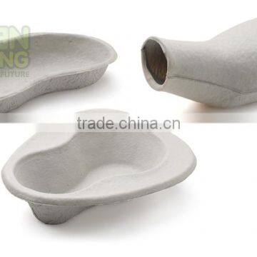 Green packing disposable paper kidney shaped basin