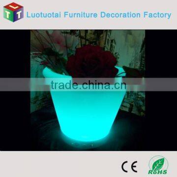 decoration led flower pot high quality led garden flower pot