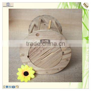 Sun Shine Pinnacle Large Pillar Wood Pet Hut photo-4