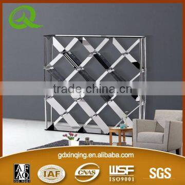 Y01 2015 Newest Tempered Glass Top Stainless Steel Metal Display Rack photo-2