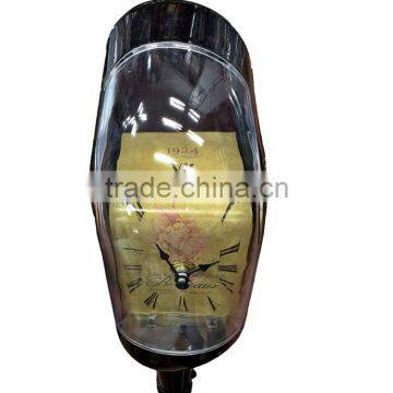 Cretive Melting Wine Bottle Artistic Wall Clock, Table Screwy Bell For Decoration photo-4